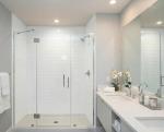 From Plain To Beautiful In Hours 133-WT-SUB-KIT Subway Tub and Shower Wall Panels Surround, Gloss White, 96 Square Feet
