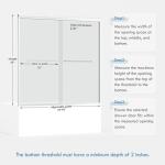 ENSO SENKA 60" W x 58" H Semi-Frameless Bypass Sliding Bathtub Shower Door, Easy-to-Clean Treated Clear Tempered Glass, Brushed Nickel