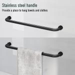 Bathtub Sliding Door, 55"-60" W x 56" H Tub Shower Door, Bathtub Glass Door Bathtub Double Sliding Shower Door Tempered Glass Explosion-Proof Film Stainless Steel Matte Black