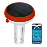 YINMIK Solar Charged Pool Monitor, WiFi pH and Salinity Tester for Salt Water Pool, 5 in 1 Smart Pool Water Salt Monitor, Floating Salt pH Meter for Swimming Pool, Hot Tub, Jacuzzi, Spa(USB Charging)