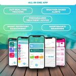 iopool Smart Water Monitor - Works for Chlorine, Bromine Pools & Salt, Hot Tubs, & Swim Spas - Gives Precise Dosage Recommendations !