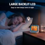 TempPro Waterproof Wireless Pool Thermometer Easy Read, Digital Pool Thermometer Floating for Swimming Pool, Hot Tub, Cold Plunge, Pond, Upgraded IPX8 Water Temperature Monitor (Previously ThermoPro)