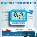 TempPro Waterproof Wireless Pool Thermometer Easy Read, Digital Pool Thermometer Floating for Swimming Pool, Hot Tub, Cold Plunge, Pond, Upgraded IPX8 Water Temperature Monitor (Previously ThermoPro)