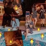 VISOFO Floating Lights Solar Powered Globes for Pool, Pond, Patio & Hot Tub – Outdoor Lanterns Look Like Candles or Torches, Fun Decorations & Cool Gifts for Adults, Pool Toys & Must-Have Decor