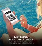 ControlOMatic ChlorMaker Saltwater Chlorine Generation System for Spas and Hot Tubs Up to 2,000 Gallons, Converts Any Spa to Saltwater System