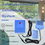 REAXOAL Saltwater Chlorine Generation System,Drop-in Salt System Conversion kit Compatible with Hot Tubs and Swim Spas,Up to 2000 Gallons