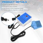 Saltwater Chlorine Generation System, Drop-in Salt System kit Fit for Swim Spas and Hot Tubs Up to 2000 Gallons