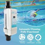 TABODD EC12 Clear Saltwater Pool Chlorine Generator, Automatic Salt Water Chlorination System for Swimming Pools up to 25000 Gallon, Saltwater Chlorine Generation Machine for Spas and Hot Tubs