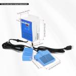 Saltwater Chlorine Generation System, Drop-in Salt System kit Fit for Swim Spas and Hot Tubs Up to 2000 Gallons