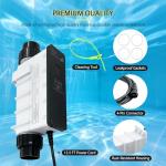 IC40 EC-520555 Pool Salt Cell Chlorine Generator Compatible with Pentair IntelliChlor IC40 Ichlor In-Ground Saltwater Pool Chlorinator Up to 40,000 Gallons-Swimming Pool Salt Chlorine Generator