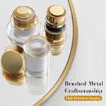 NEWBULIG Gold Round Wall Mirror 24 Inch, Bathroom Mirrors for Over Sink, Wall Decor for Bathroom, Entryway, Bedroom, Vanity