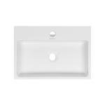 Swiss Madison SM-VS203 Claire 20" Rectangle Vessel Sink, Glossy White
