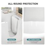 CO-Z Walk In Tub, Walk In Tubs for Seniors, 52" x 30" Walk In Tub Shower Combo with Right Side Inswing Door, Low Entry Soaking Bathtub with Handheld Shower Sprayer & Slip Resistant Floor