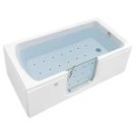 Ella Laydown 30x60 Air Massage Walk in Bathtub Right Drain