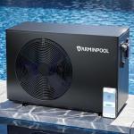 VARMINPOOL Electric Pool Heater, 30,000 BTU Pool Heat Pump for Above Ground Pools Up to 8000 Gallons, WiFi Control, Titanium Heat Exchanger, 120V, Smart Inverter