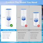 Future Way CC200 Pool Filter Cartridge Replacement for Pentair Clean & Clear 200, Replace Pentair R173217, Pleatco PAP200, Unicel C-9419, 200 sq.ft