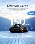 iGarden Robotic Pool Cleaner K Series, 150 Min Runtime Cordless Pool Vacuum Robot for Inground & Above Ground Pools, Smart Navigation, Touchscreen, Self-Parking, Cleans Floor, Wall & Waterline