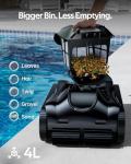 (2025 Upgrade) iGarden Pool Cleaner K60, 6H Cordless Robotic Pool Vacuum for Inground & Above Ground Pools, AI Timer, Smart Navigation, Floor, Walls&Waterline Scrubber, Touchscreen, Auto-Parking