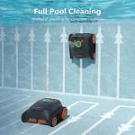 CoasTeering Upgraded Cordless Robotic Pool Cleaner with Smart Navigation, 210 Min Runtime, Wall & Waterline Cleaning, Pool Vacuum for Ingrounds & Above Ground Pools up to 3229 Sq.ft
