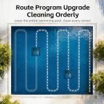 (2026 Upgrade) Pool Vacuum for Inground Pool & Above Ground Pool, Cordless Pool Cleaner with Smart Navigation, Self-Parking, LED Indicator, Wall&Waterline Cleaning Pool Robot up to 2150 Sq.ft