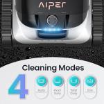 AIPER Scuba S1 Cordless Robotic Pool Cleaner, Pool Vacuum for Inground Pools, Wall and Waterline Cleaning, Smart Navigation for Pools up to 1,600 Sq.ft (Renewed)