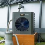 Varpoolfaye 16000BTU Swimming Pool Heat Pump, 5000 Gallon Electric Pool Heater Above and Inground Pool,WiFi App Control, Heating or Cooling Pool Heater 120V/60Hz