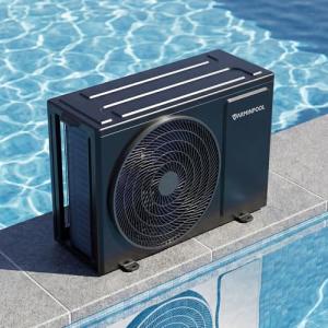 VARMINPOOL 27000 BTU Pool Heat Pump for 6000 Gals Above and Inground Swimming Pool, Smart WiFi Control Electric Pool Heater, Titanium Spiral Heat Exchanger, 120V, Energy Efficient