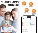 Varpoolfaye 35100 BTU Electric Pool Heater for Inground Pool 10000 Gallon Above Ground Pool Heater Swimming Pool Heater Pump Heating or Cooling WiFi Control Schedule 220V 60HZ