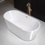 Woodbridge 67" Acrylic Freestanding Soaking Bathtub