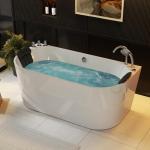 Empava 59" Oval Hydromassage Freestanding Tub