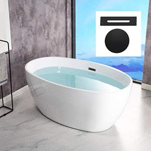 WOODBRIDGE 55" Acrylic Freestanding Soaking Tub