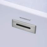 WOODBRIDGE 59" Contemporary Acrylic Freestanding Bathtub