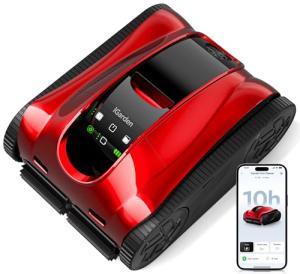 (2026 Upgrade) iGarden Pool Cleaner K Pro, 10H Runtime, Cordless Robotic Pool Vacuum for Inground Pools, 200% Turbo Suction, Smart Navigation, Touchscreen & APP, 4L Large Basket, Auto-Parking