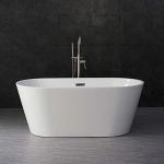 Woodbridge 59" Acrylic Freestanding Soaking Bathtub