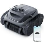 Bubot 700 Cordless Pool Vacuum for Inground & Above Ground Pools, Pool Cleaner Robotic with Superior Suction, Smart Navigation, APP Control, Wall/Waterline/Floor Cleaning, 210-Min Runtime (Space Grey)