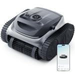Bubot 700 Cordless Pool Vacuum for Inground & Above Ground Pools, Robotic Pool Cleaner with Superior Suction, Smart Navigation, APP Control, Wall/Waterline Cleaning, 210-Min Runtime (Silver)