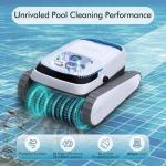 BOTLUXE Pool Vacuum for Inground Pools, 45,000Pa Power, Smart Navigation, Cordless Robotic Pool Cleaner for Pool Floor, Wall & Waterline, 120min Runtime, Suitable for Inground and Above Ground Pools