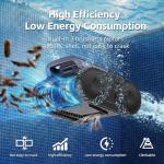 (2026 Upgrade) Pool Vacuum for Inground Pool & Above Ground Pool, Cordless Pool Cleaner with Smart Navigation, Self-Parking, LED Indicator, Wall&Waterline Cleaning Pool Robot up to 2150 Sq.ft