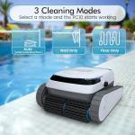 BOTLUXE Pool Vacuum for Inground Pools, 45,000Pa Power, Smart Navigation, Cordless Robotic Pool Cleaner for Pool Floor, Wall & Waterline, 120min Runtime, Suitable for Inground and Above Ground Pools
