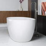 Woodbridge 59" White Acrylic Soaking Bathtub