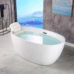 WOODBRIDGE 55" Acrylic Freestanding Soaking Tub