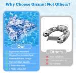 Ornnut XLarge Pool Floats,3 Packs Inflatable Pool Float Chairs for Adults & Kids, Upgraded Pool Floats with Cupholders & 2 Handles, Summer Pool Lounger Pool Toys for Lakes, Beach Vacation, Water Party