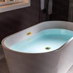 Woodbridge 54" Freestanding Contemporary White Bathtub