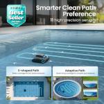 (2026 Upgrade) Aiper Scuba S1 Robotic Pool Cleaner, Wall & Waterline Cleaning, Double Filtration, Extended 180-Min Battery Life, Smart Navigation, App Support, OTA Upgrade