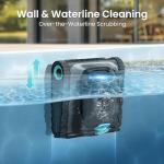 (2026 Upgrade) Aiper Scuba S1 Robotic Pool Cleaner, Wall & Waterline Cleaning, Double Filtration, Extended 180-Min Battery Life, Smart Navigation, App Support, OTA Upgrade