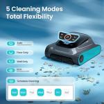 (2026 Upgrade) Aiper Scuba S1 Robotic Pool Cleaner, Wall & Waterline Cleaning, Double Filtration, Extended 180-Min Battery Life, Smart Navigation, App Support, OTA Upgrade