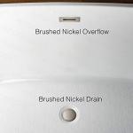 Woodbridge 59" Acrylic Freestanding Soaking Bathtub