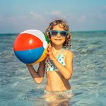 FindUWill 6 Pack Pool Floats Kids, Pool Swim Tubes Rings(4 Pack) - 4Pcs Inflatable Big Floaties Beach Swimming Toys with 2Pcs Beach Balls for Adults Raft Floaties Toddlers