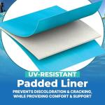 Bestway TANX 10' x 24" Stock Tank Pool, Round Galvanized Steel Above Ground Pool Set with Filter Pump, Filter Cartridge (Type III), Pool Cover, and Cup Holders, Semi-Permanent Metal Steel Wall Pool