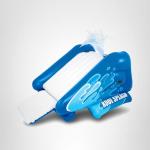 Intex Kool Splash Inflatable Water Slide Swimming Pool Play Center with Built in Sprayers for Kids and Adults, Ages 6 and Up, Blue